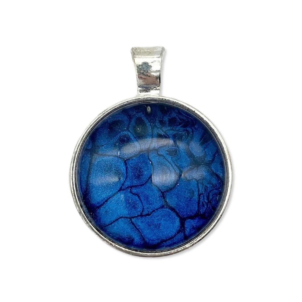 Acrylic Paint Skin Jewelry Pendant